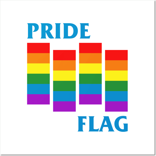 Pride Flag Wall Art by Camelo